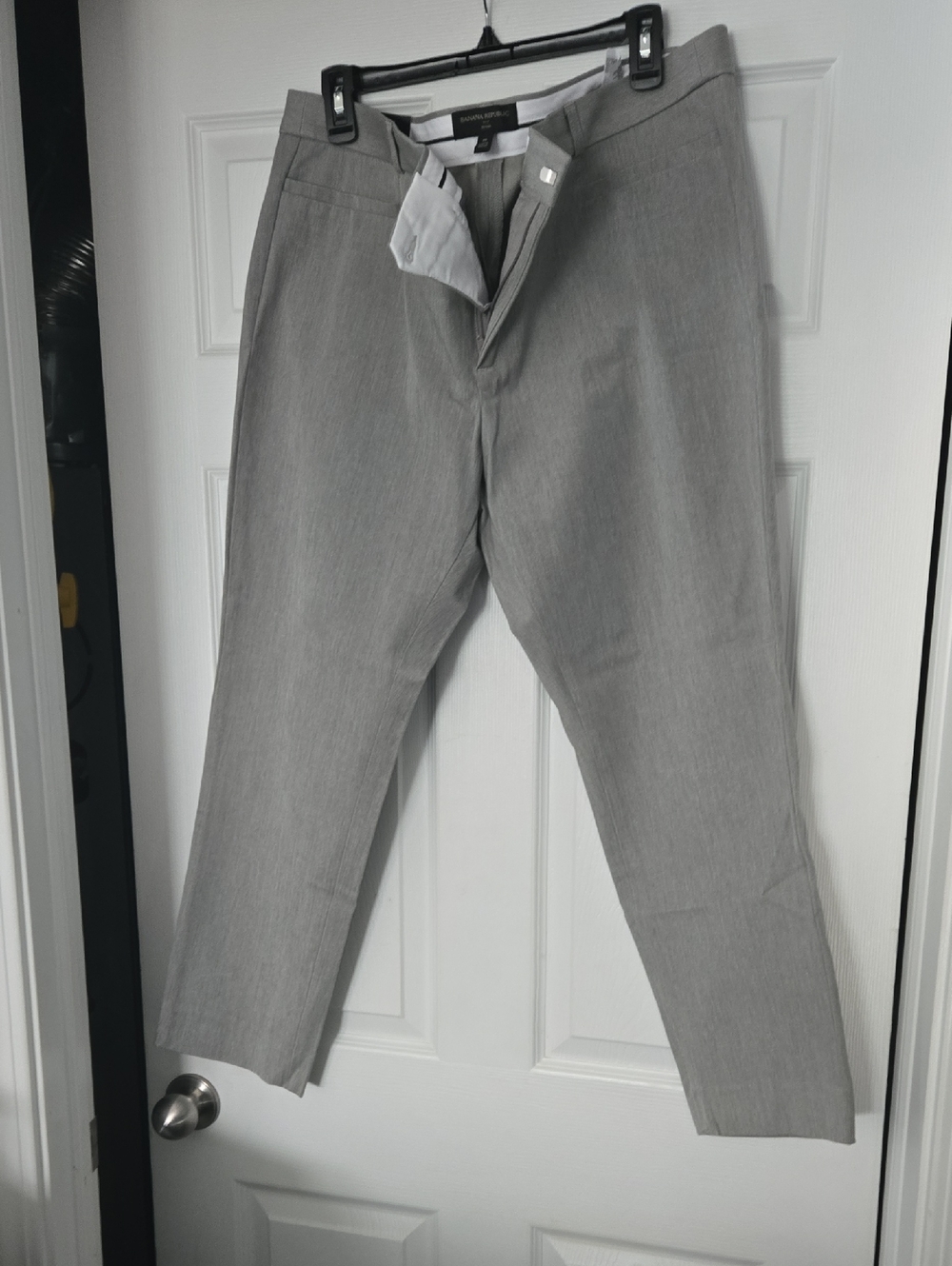 Banana Republic Gray Slim Dress Pants